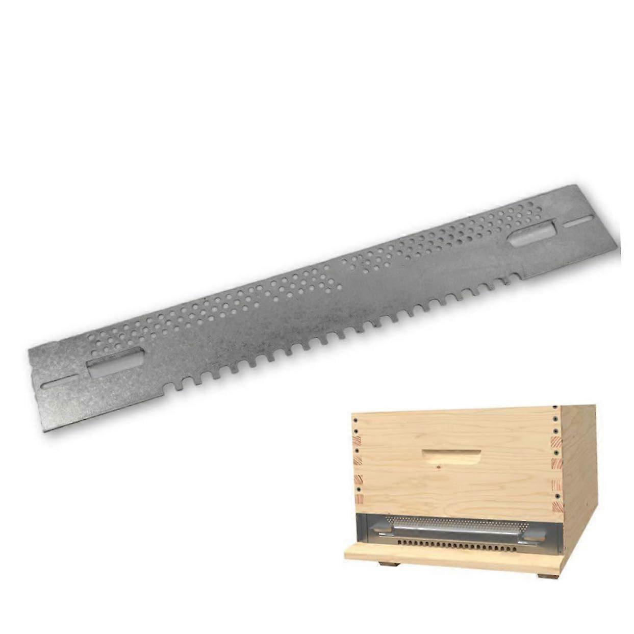 2pcs Metal Nest Door for Beehive Beekeeping Tool Dual Entry for Bee Management and Hive Maintenance