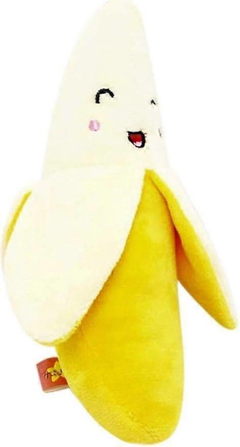 1Pc Yellow Banana Plush Toy,Fun Chew Toy for Small Pets,Chewing games,Chew Toys for Dogs,Toys