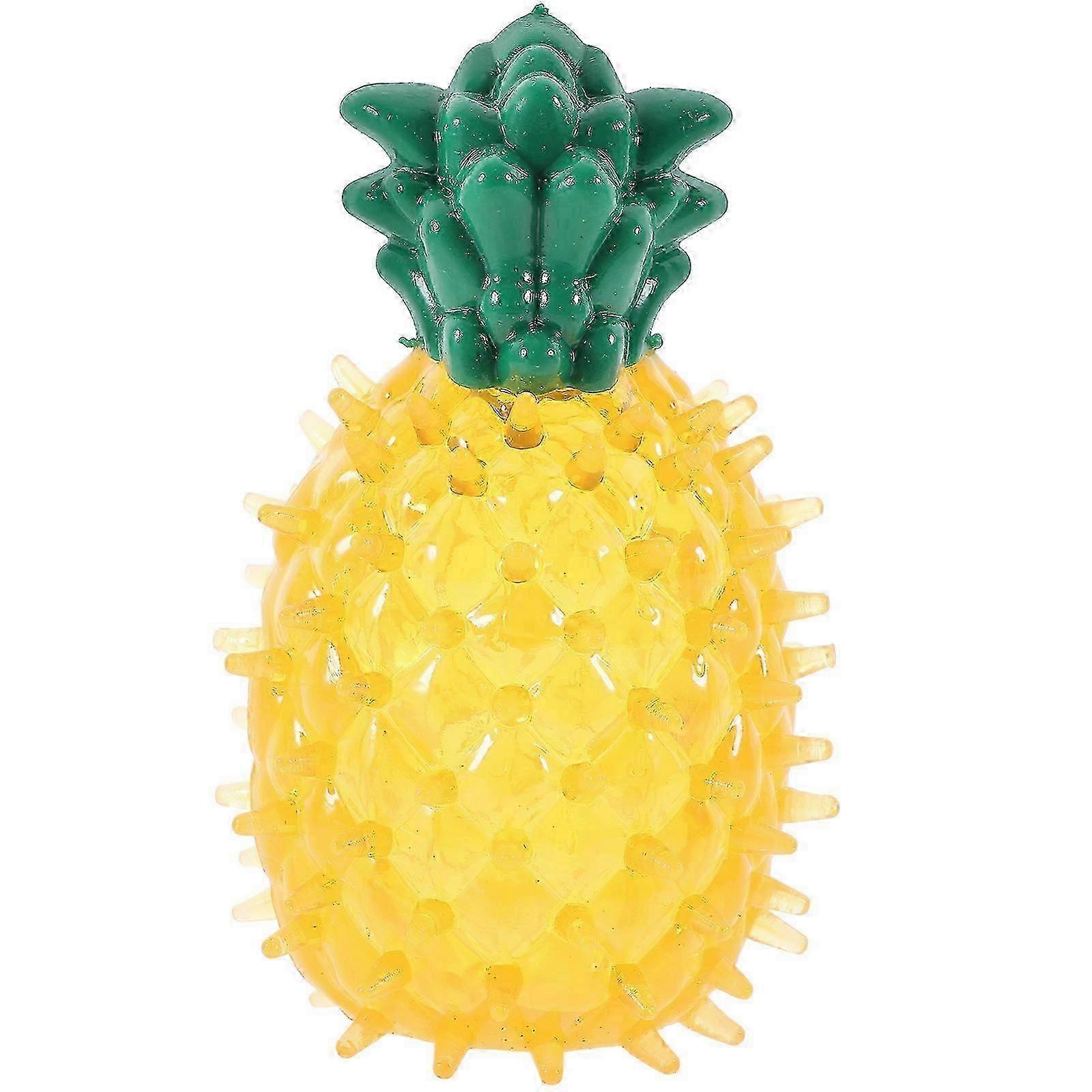 Chewing Toy Cool Pineapple Shape Interactive Toy Dog Training Toy Pet Supply