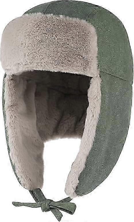 Herren Trooper Trapper Hut Winddicht Warmer Winterhut Jagdmütze