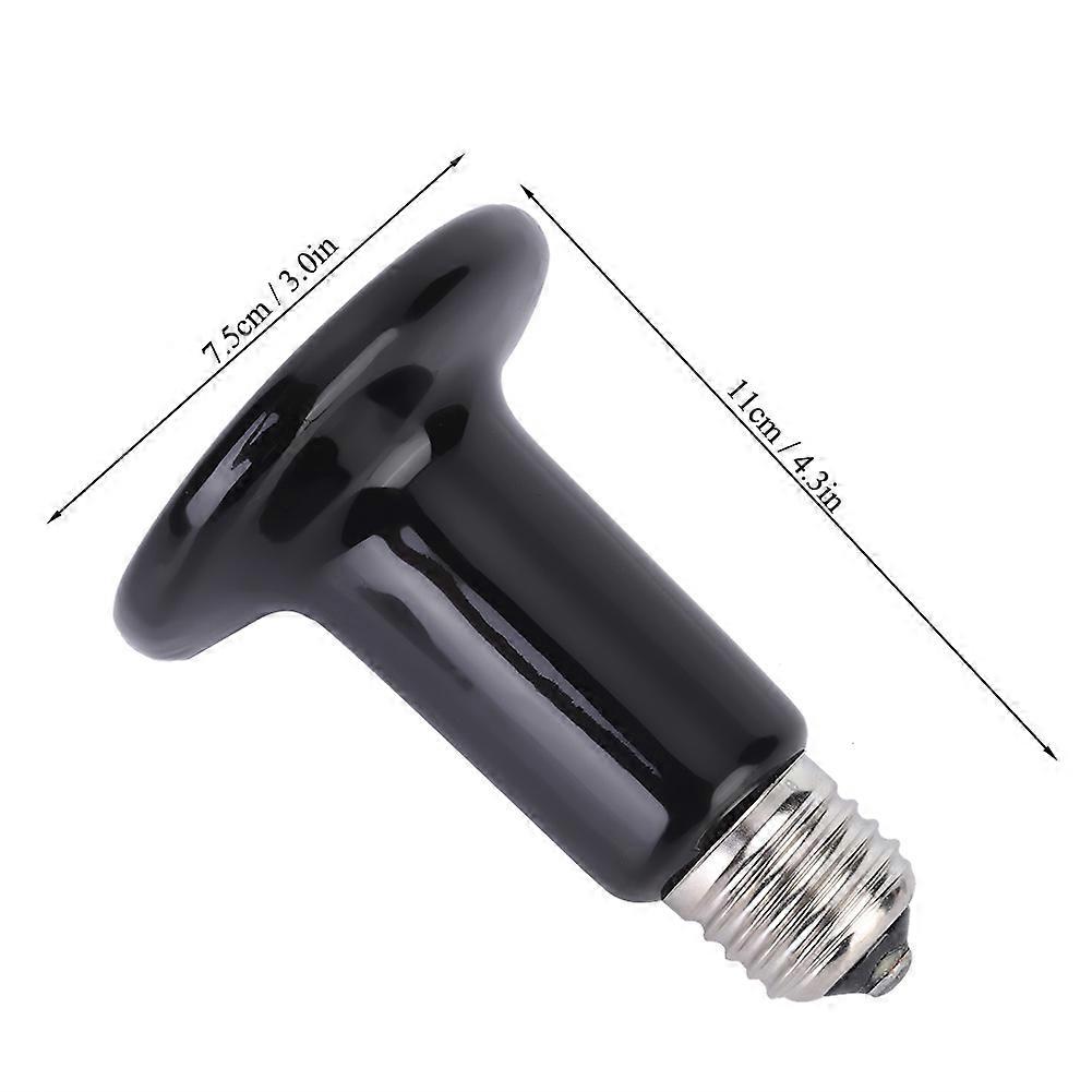 E27 Keramik Infrarot Heizlampe für Reptilien 240V 11cm 7,5cm