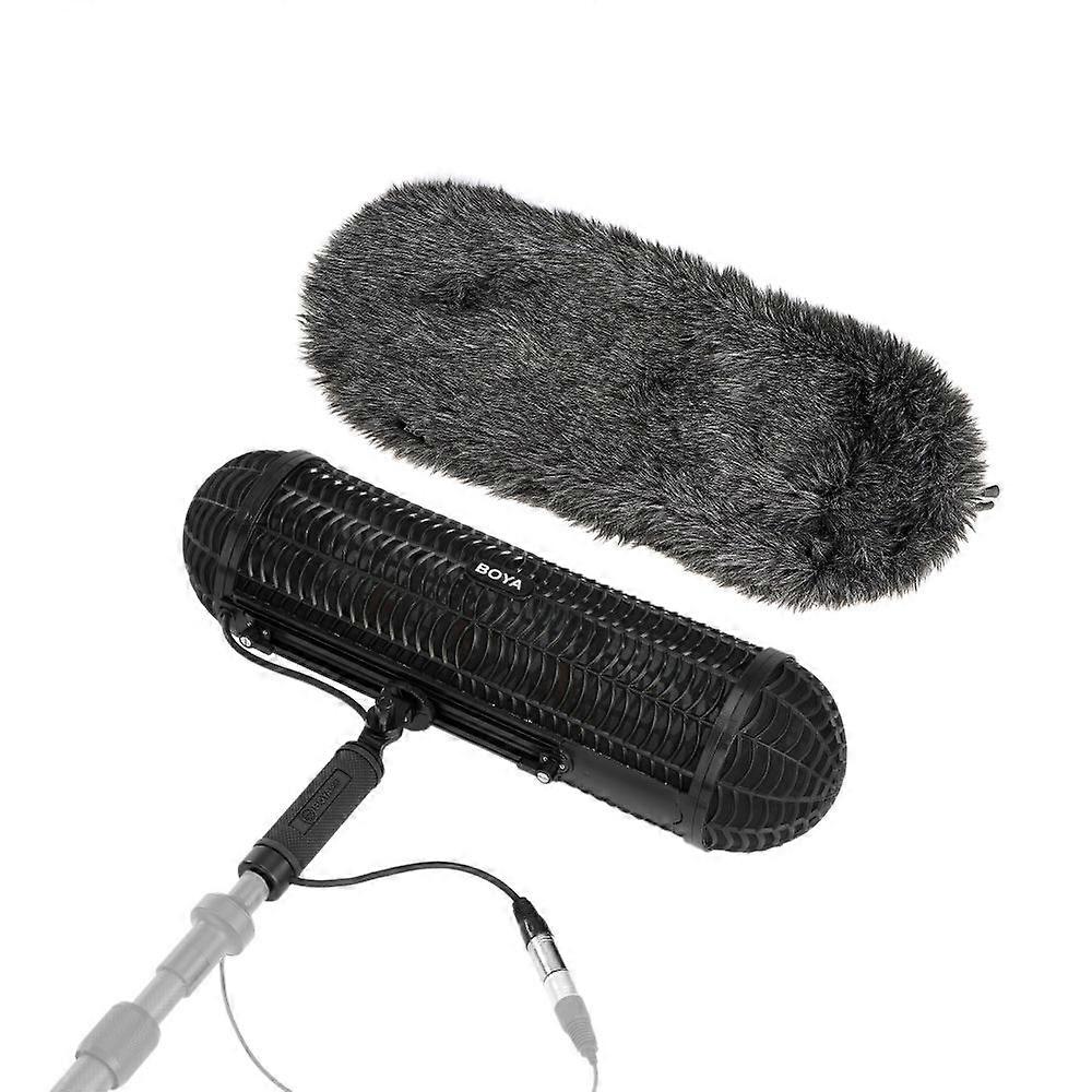 BOYA BY-WS1000 Microphone Blimp Windshield Suspension System with XLR Cable for 20-22mm Diameter Microphones for Canon Nikon Sony Camcorder Recorder