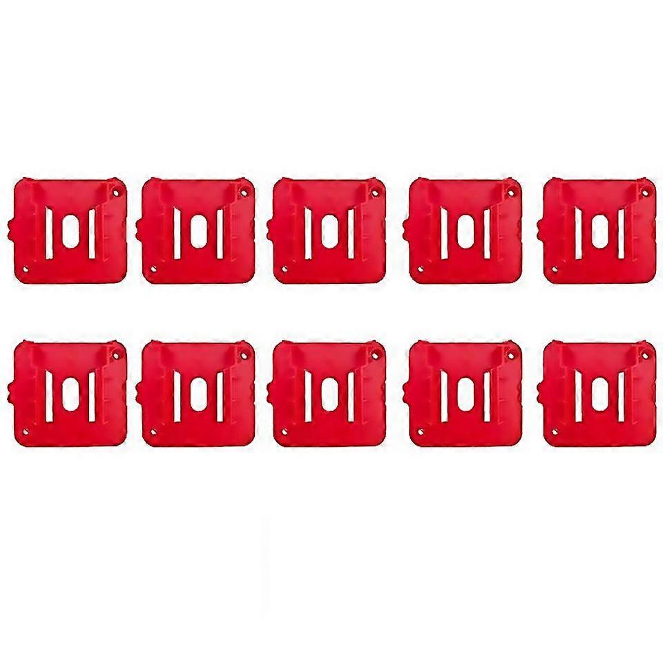 For 10pc Battery Holder For 18v Battery For Shelf Toolbox