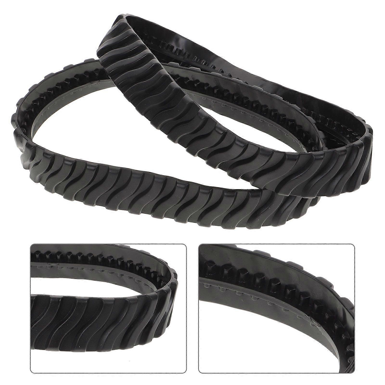 2pcs Pool Cleaner Replacement Parts All Purpose Pool Cleaning Machine Tire Track Compatible for Zodiac MX8 Mx6
