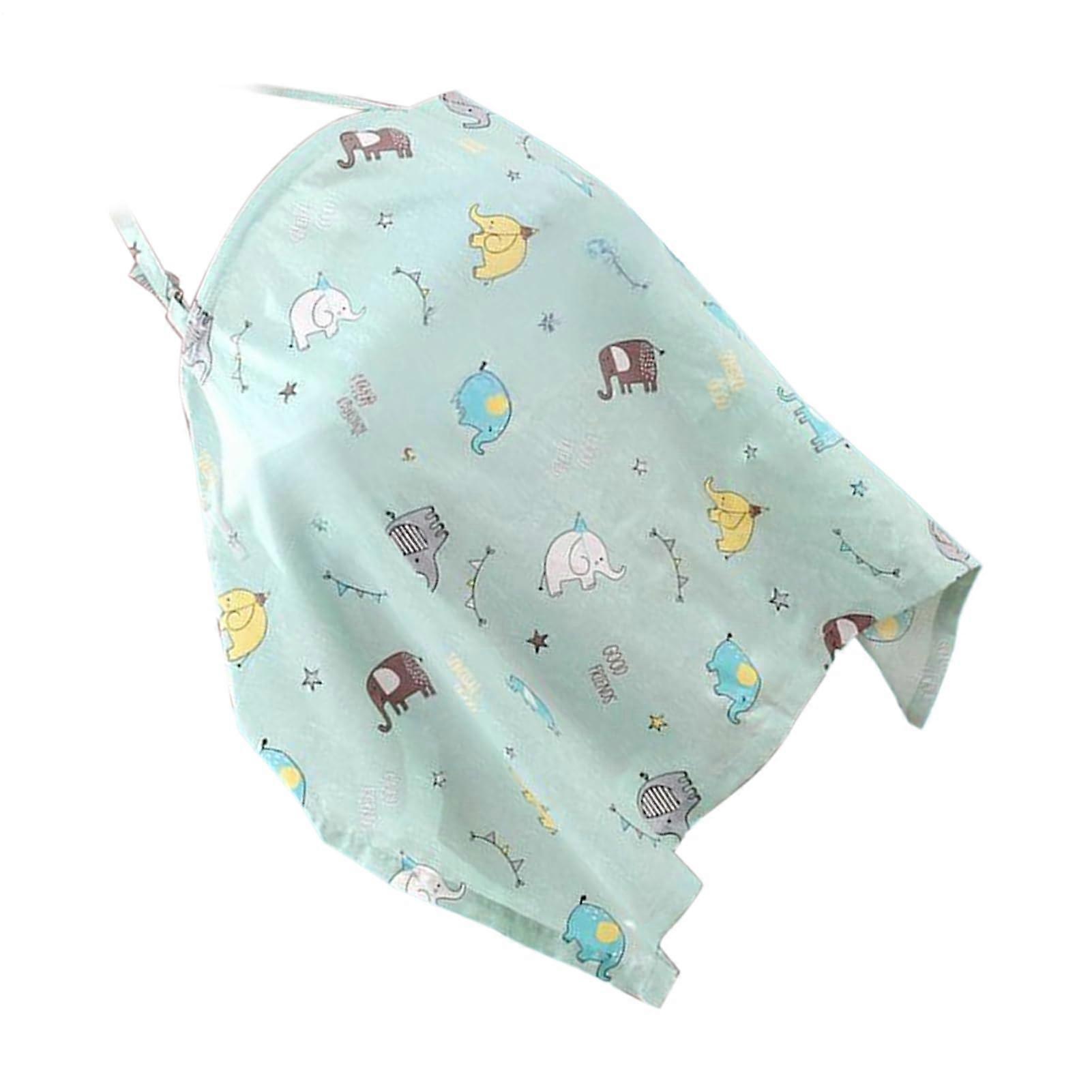 Breastfeeding Cover Nursing Shawl Car Seat Canopy, Cotton, One Size, MultiUse for Nursing and Pumping, Blue
