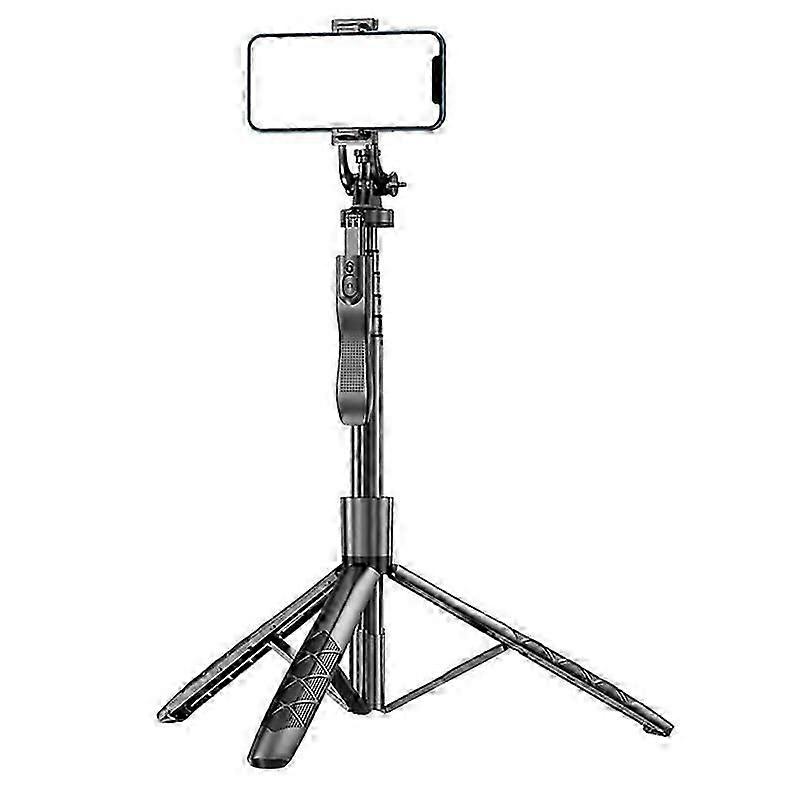 Anti-Shake Cell Phone Holder for Vlogging And Video Recording Foldable Monopod for Actions Cameras Compatible with Smartphones