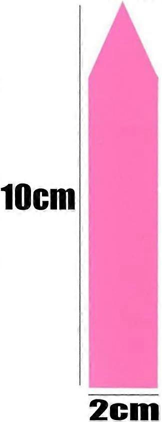 12Pack Acrylic Plant Label Set - Reusable Round Mark Garden Labels with