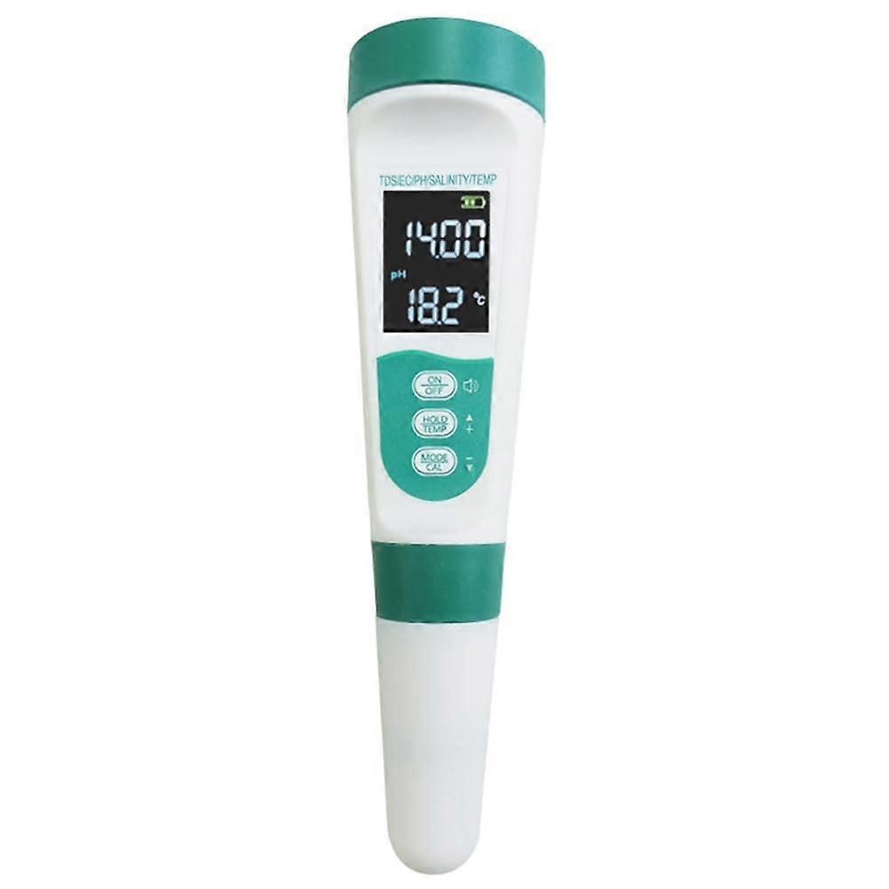 PH Meter Detector With TDS Salinity EC Acid Voice Model Multiparameter Water Quality Tester
