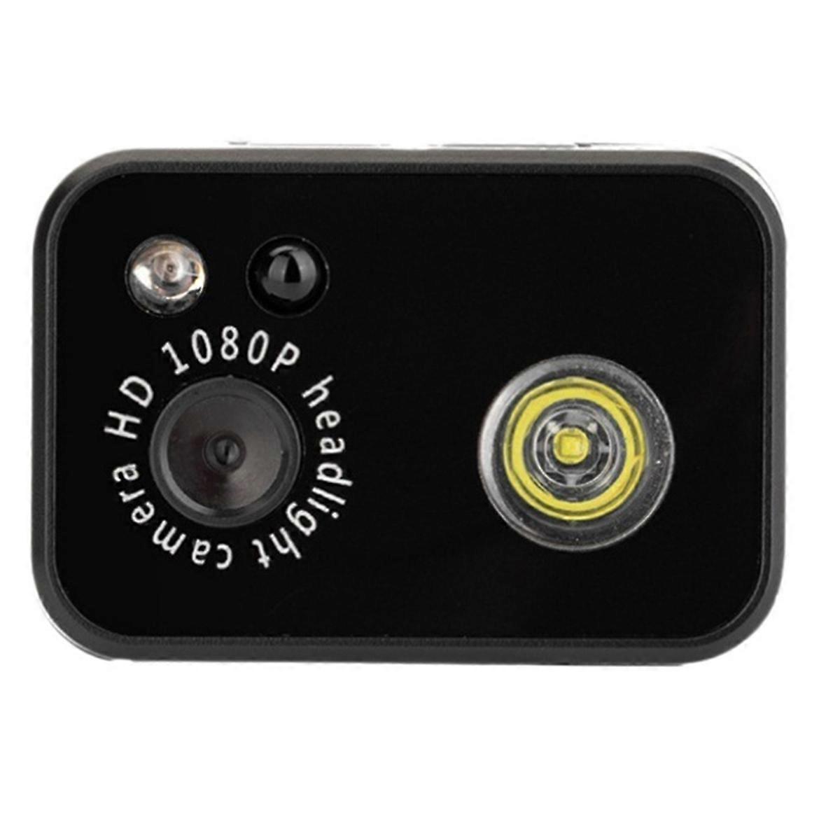 LED Sports Mini Camera 1080P Head-Mounted Lighting Motion Detection Camcorders Loop Recording Video Enforcement Recorder