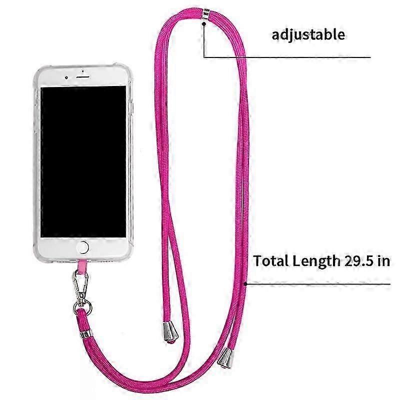 adjustable phone lanyard with detachable neck cord