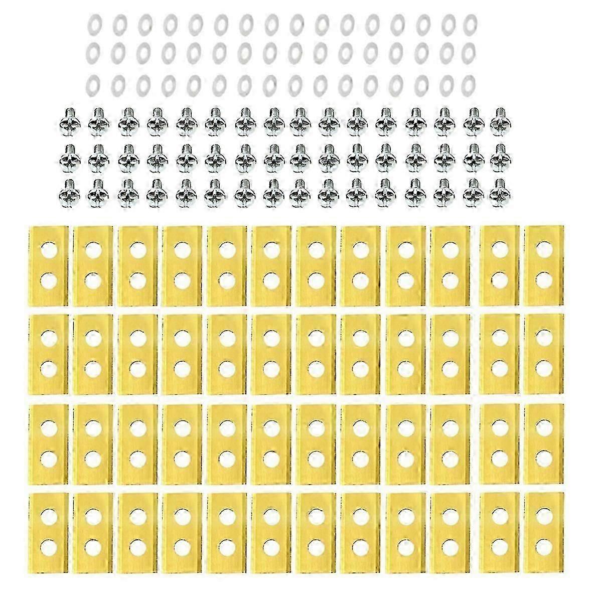 48PCS Replacement Blades for Luba & Yuka All Series Replacement Robotic Lawnmower Blades