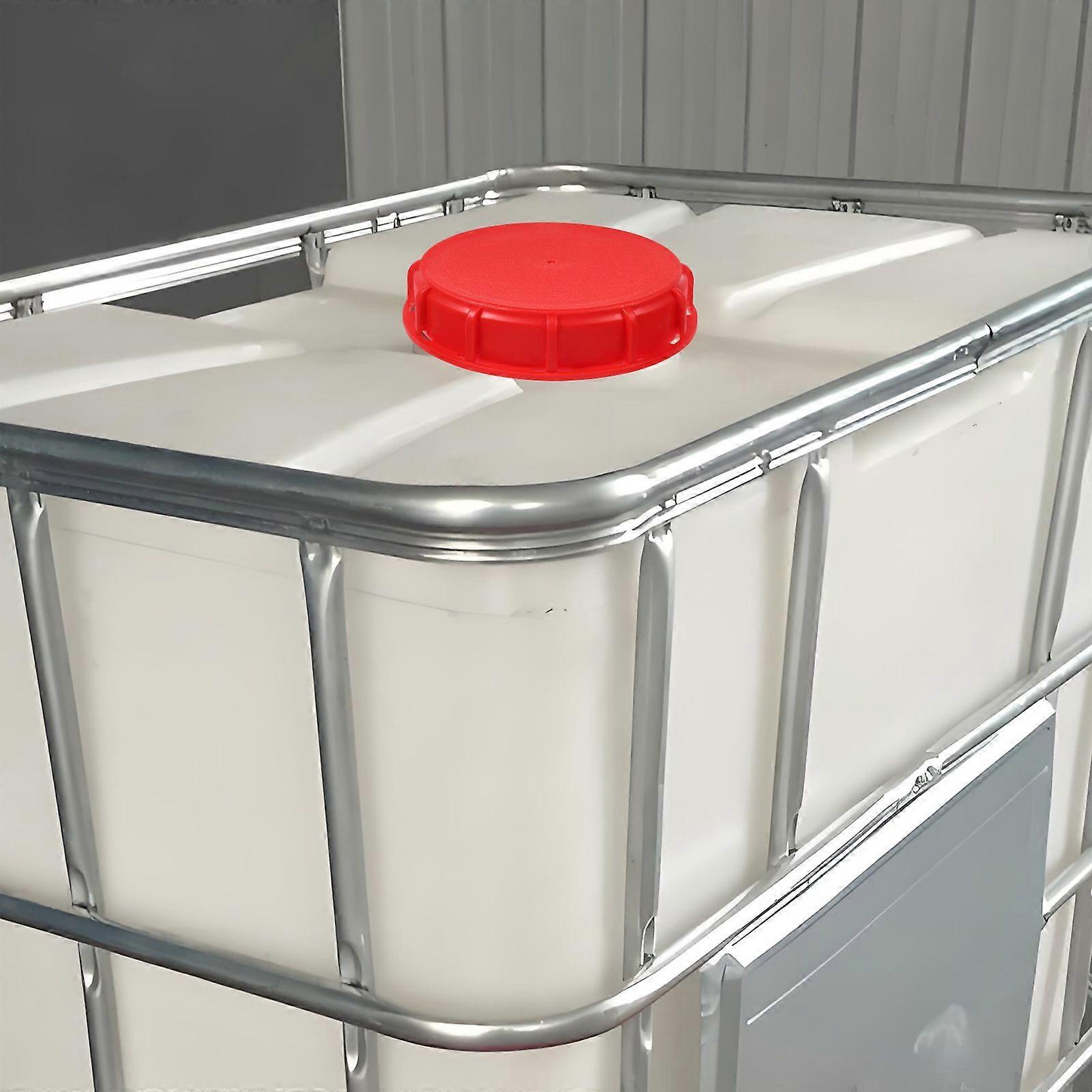 Plastic IBC Tote Cover with Tank Lid and IBC Cap Sealing Lid for Water Tank and IBC Tank Cover End Cap for Secure Storage