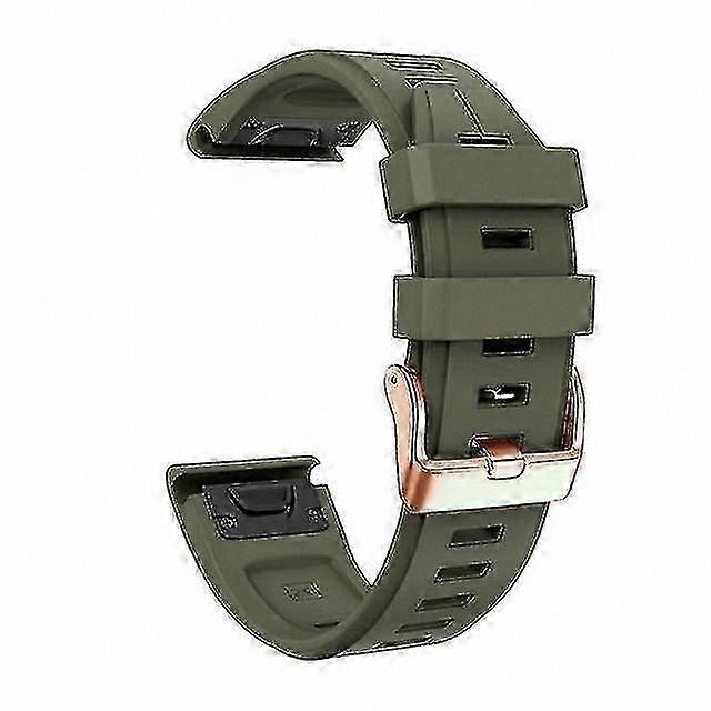 Silicone Wristband for 20mm Smartwatches, Replacement Strap Compatible with Fenix 5s Plus 6s Pro Models