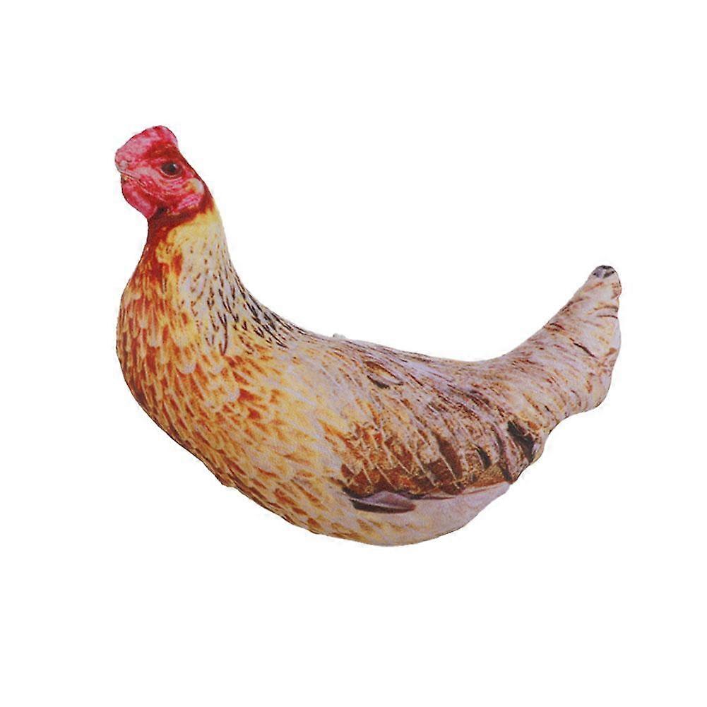 Cocoș simulat 3d găină păpușă de pluș jucărie cadouri complicate pentru prieteni pernă de pui