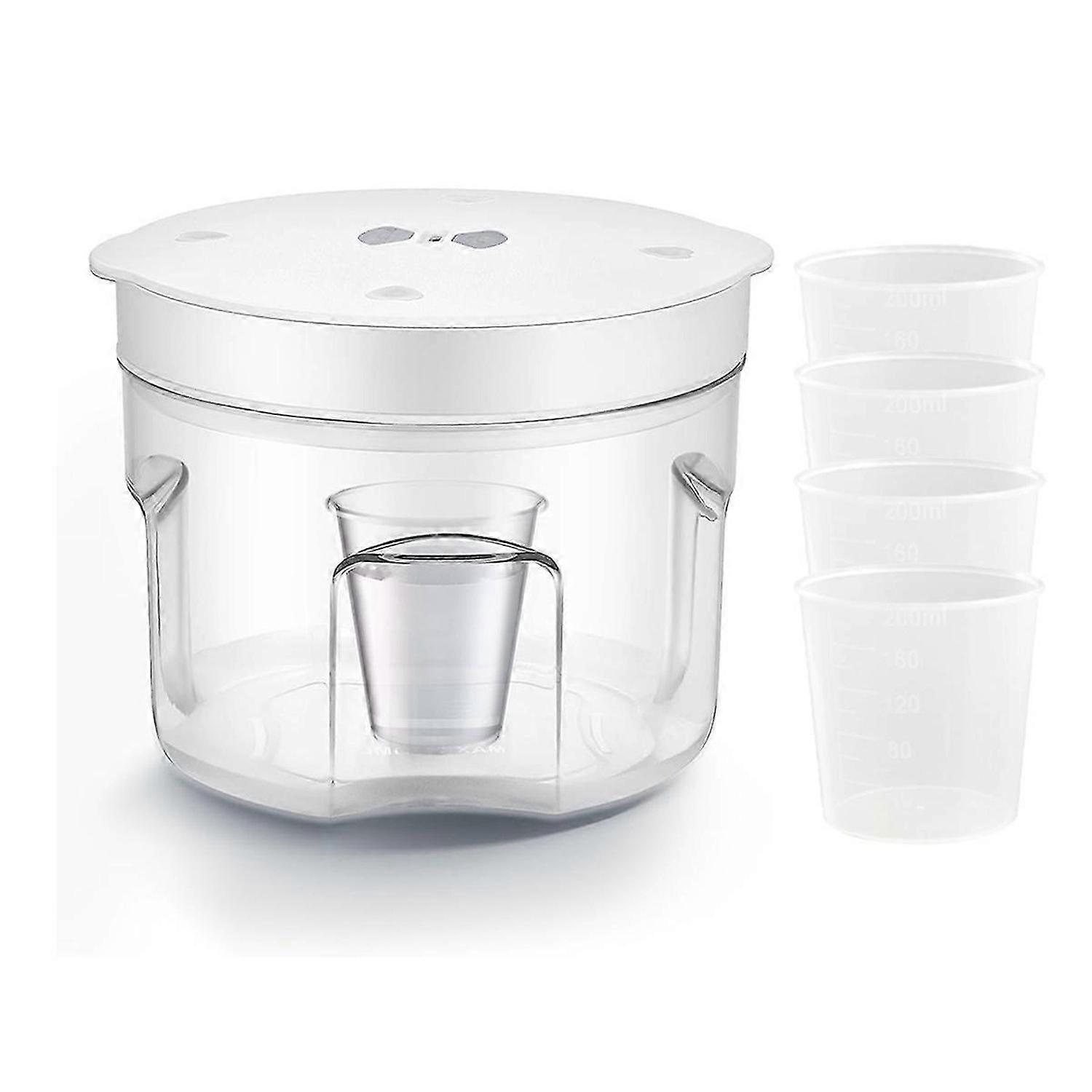 Resin Bubble Remover, 2L, 99.9% Bubble Removal, EU Plug, White