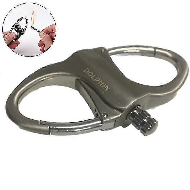 ​Permanent Match Infinity Lighter With Keychain Eternal Fire Starter Emergency Survival Tool Striker Set​