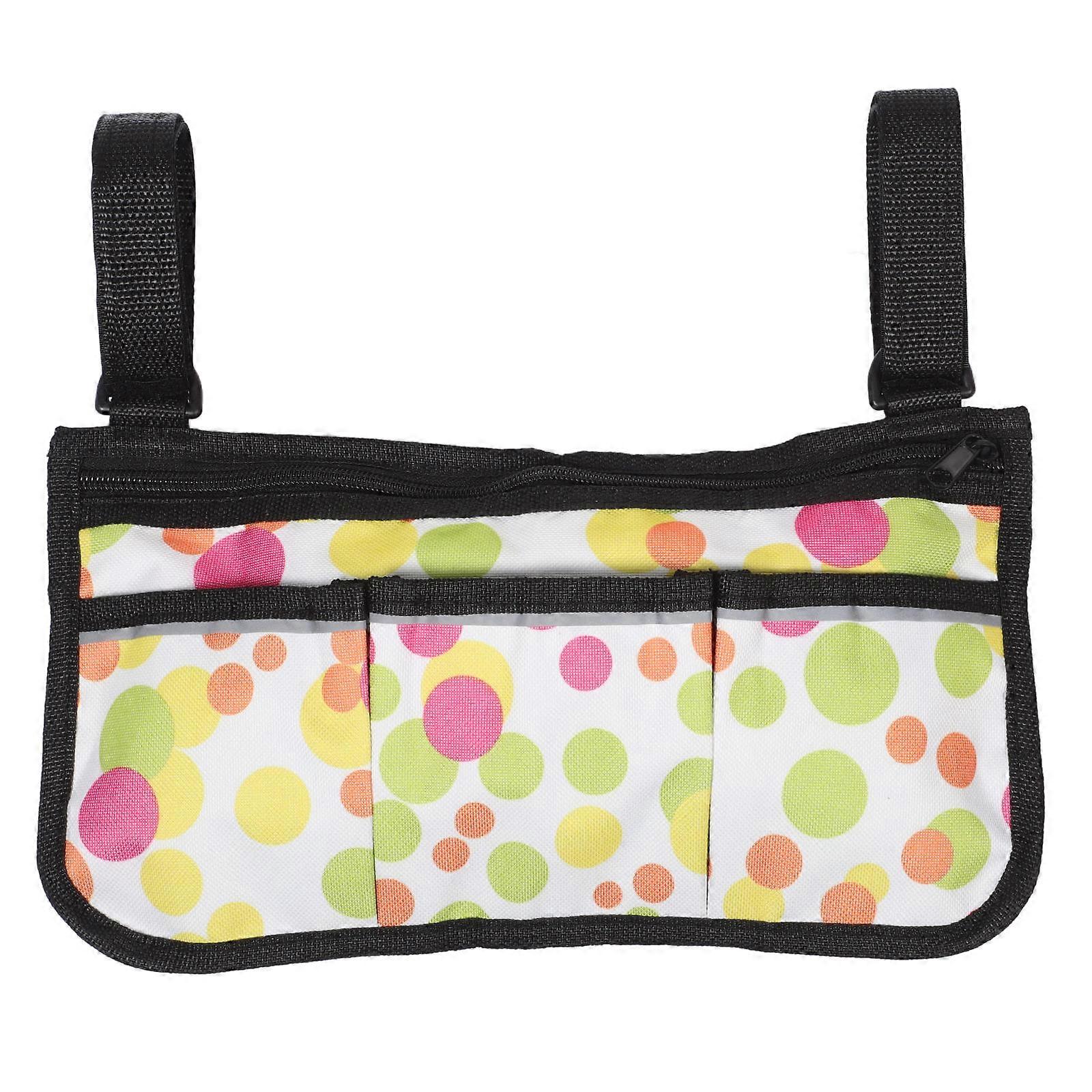 Wheelchair Armrest Storage Bag Wheelchair Side Bag for Storage Use