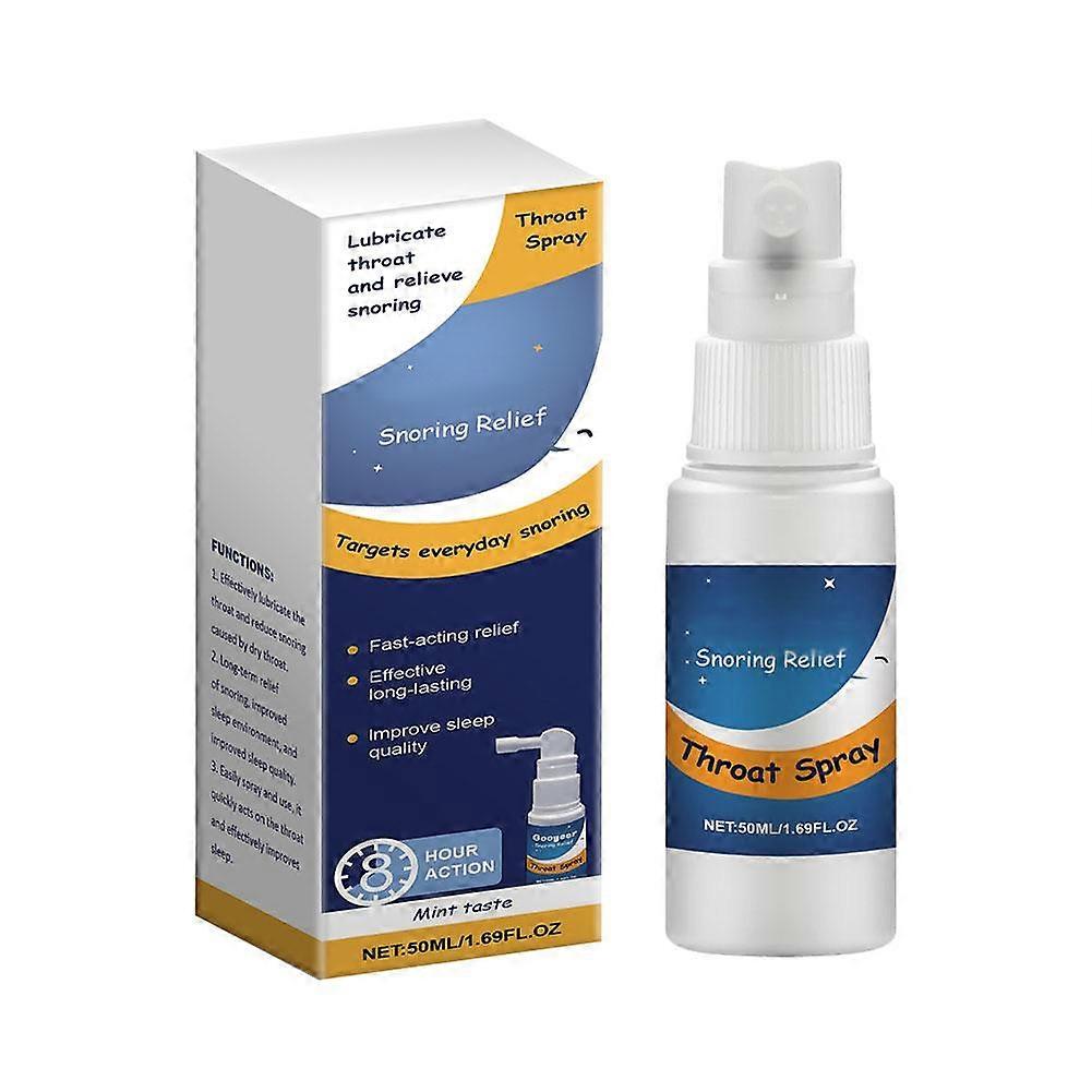 Cujmh Anti Snoring Spray 50ml Gentle Long Lasting Oral Health Quiet Sleeping Aid