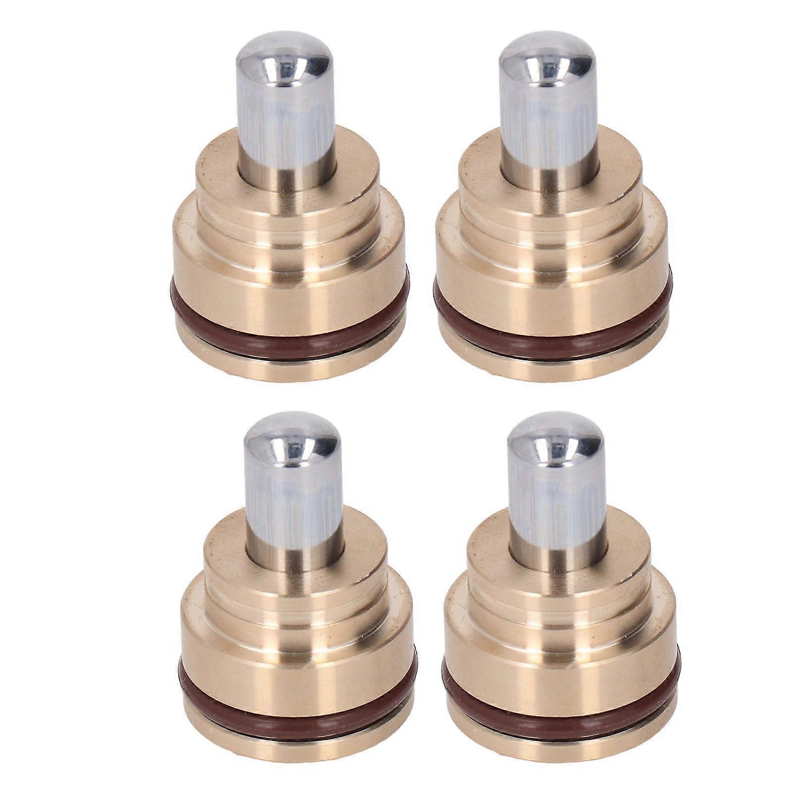 4Pcs Joystick Pusher Control Valve Standard Size Easy Installation Excavator Handle Control Valve for CAT 10x25mm