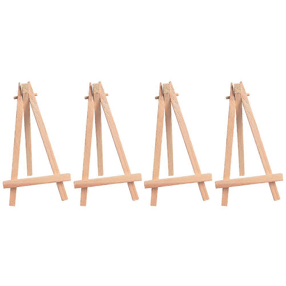 Children Mini Easel for Holding Use 4Pcs Lightweight Folding Wooden Rack