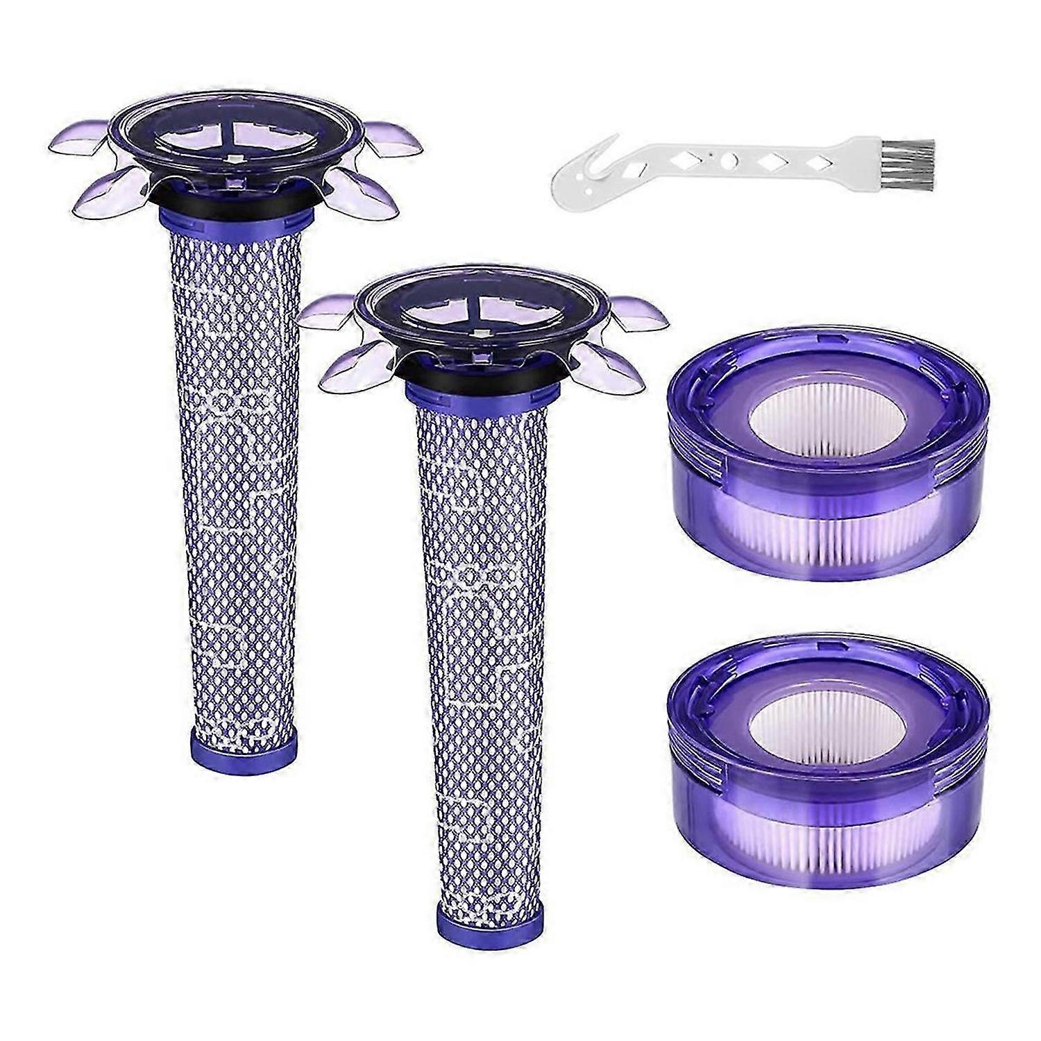 Vacuum Filter Replacement Kit for V8 Cordless Vacuum Cleaner Model SV25, V8 Focus Mattress Handheld