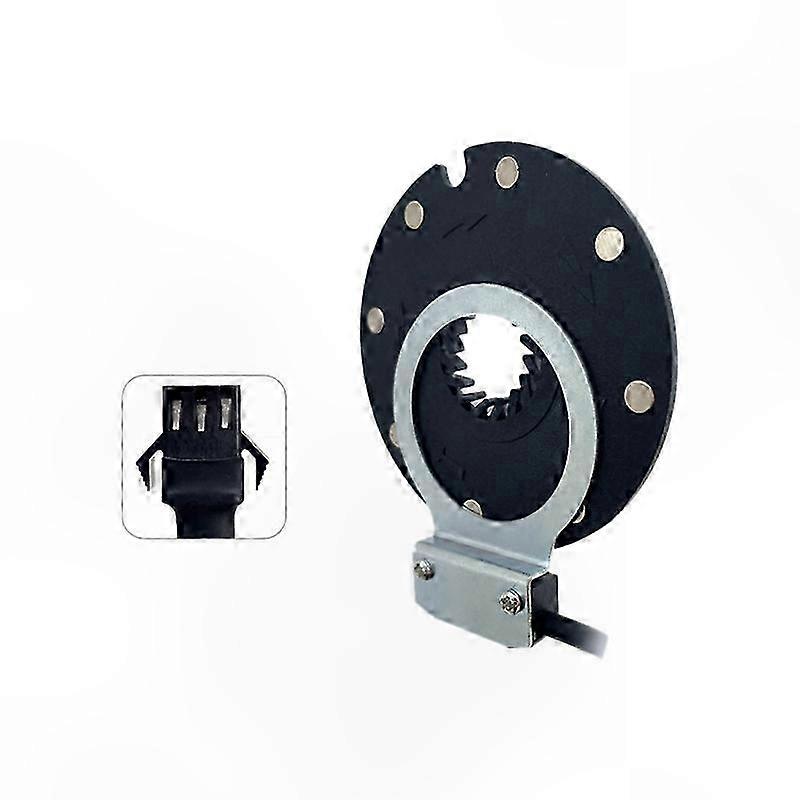 Dual Hall PAS Sensor for E-Bike, 36V/48V Pedal Assist System with Magnetic Power Detection F-8C Compatibility