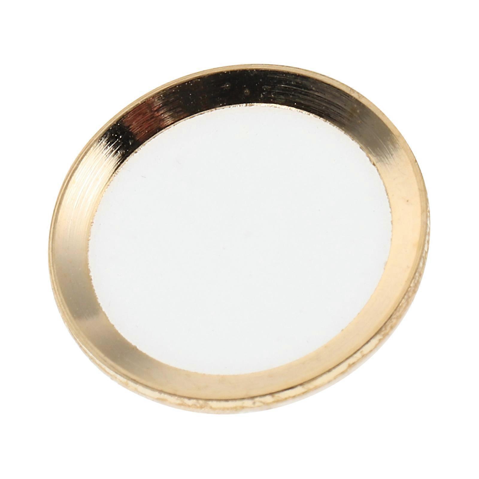 Phone Button Protectors Copper Fingerprint Sensor Sticker Round Shape Smartphone Users 1Pack