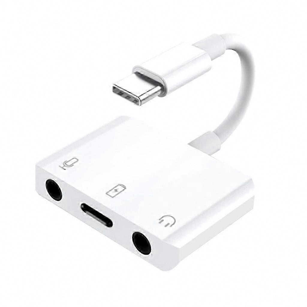 Type-C Sound Card USB-C 3.5mm o Interface for Earphone Speaker Computers