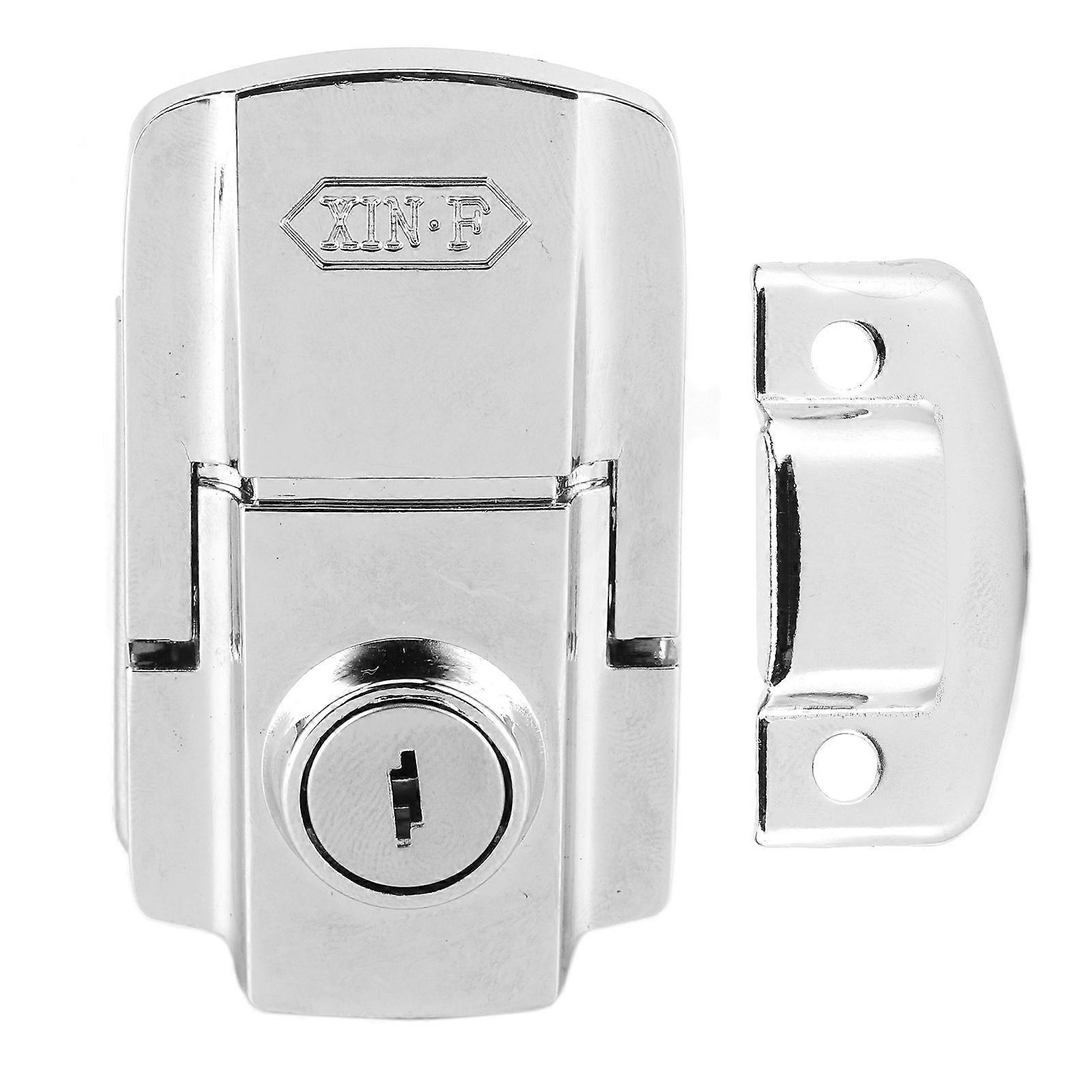 Motorcycle Rear Trunk Lock AntiTheft with 2 Keys Modification Accessories Fit for Big Sheep