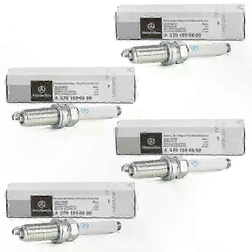 4x Spark Plug Compatible with W176 W205 W212 W213 M270 M274 M133 2701590600 2025