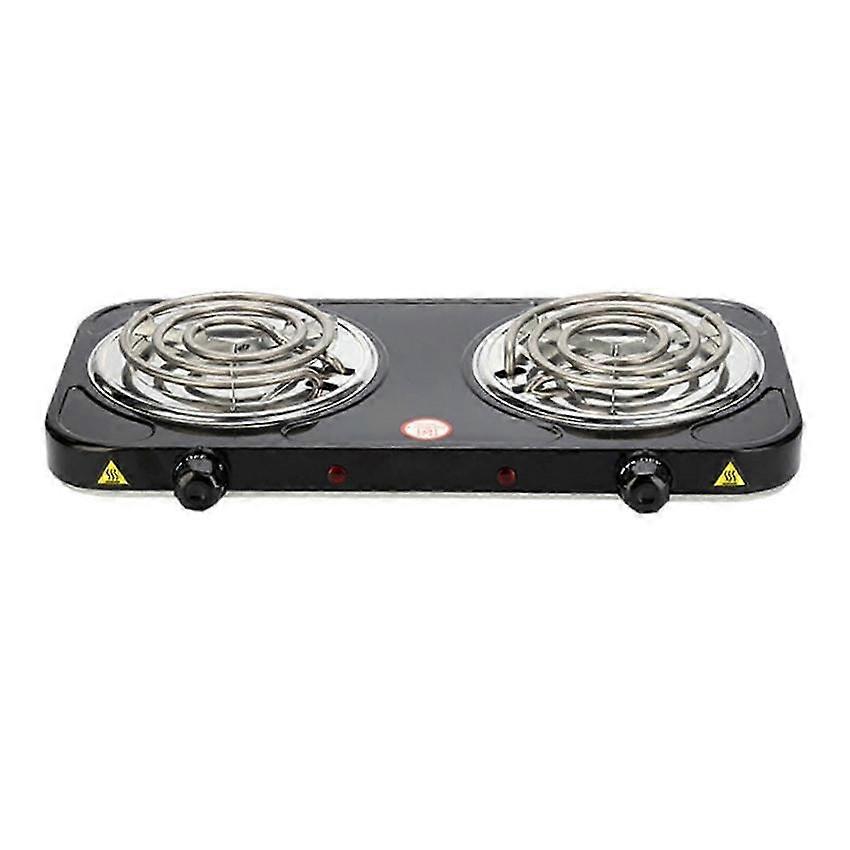 Electric Hotplate with Coil Burner, Power Indicator, Easy-Clean Cooktop