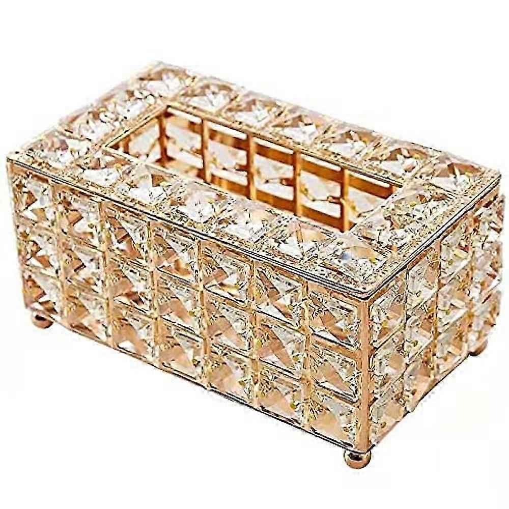 Square Crystal Tissue Box 2025
