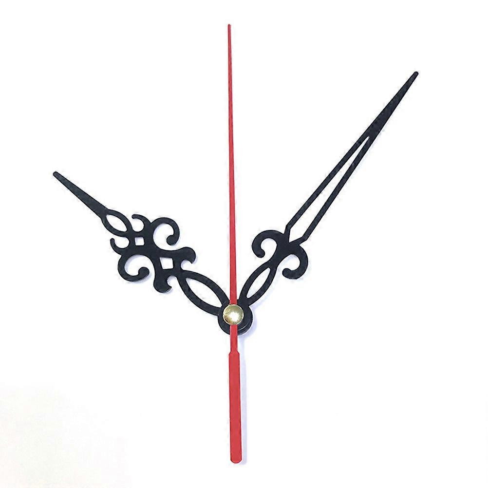 Home Clock Movement Black DIY Needle Movement Without Battery for Repairing