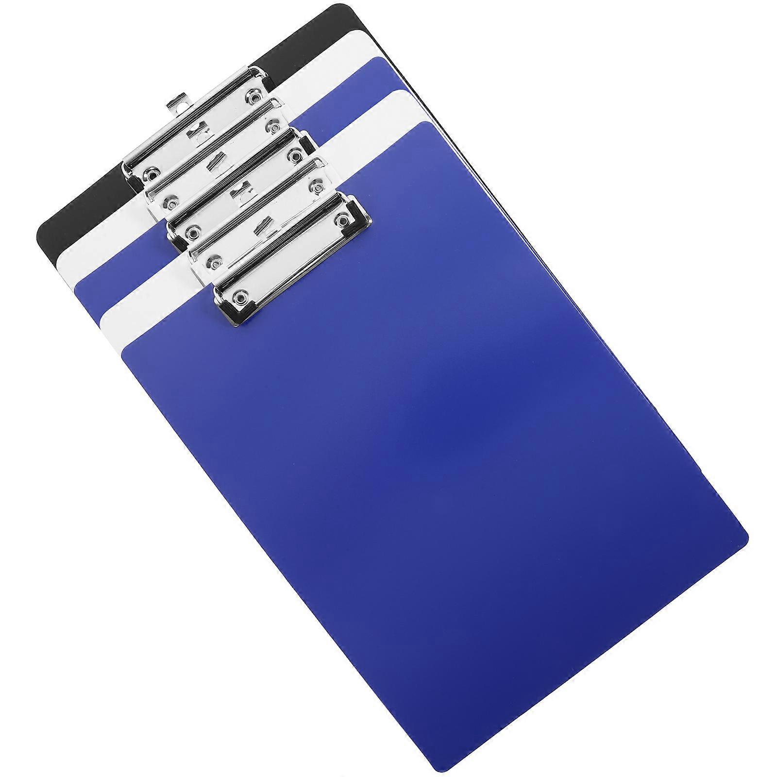 Plastic Clipboard Memo Clipboards for Files Holding 5Pcs Colorful A4