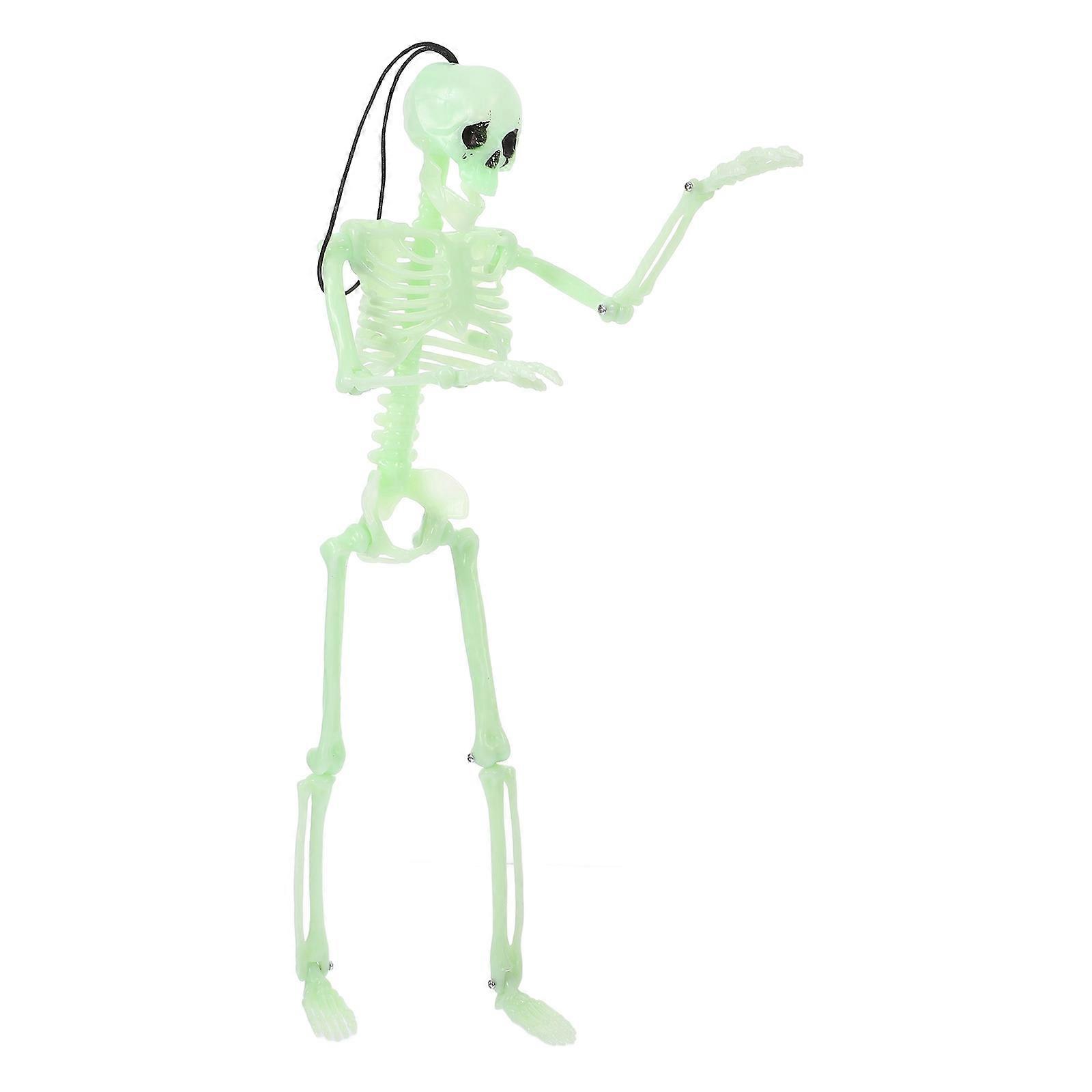 Glow in The Dark Halloween Skeleton Decoration for Decoration 2Pcs