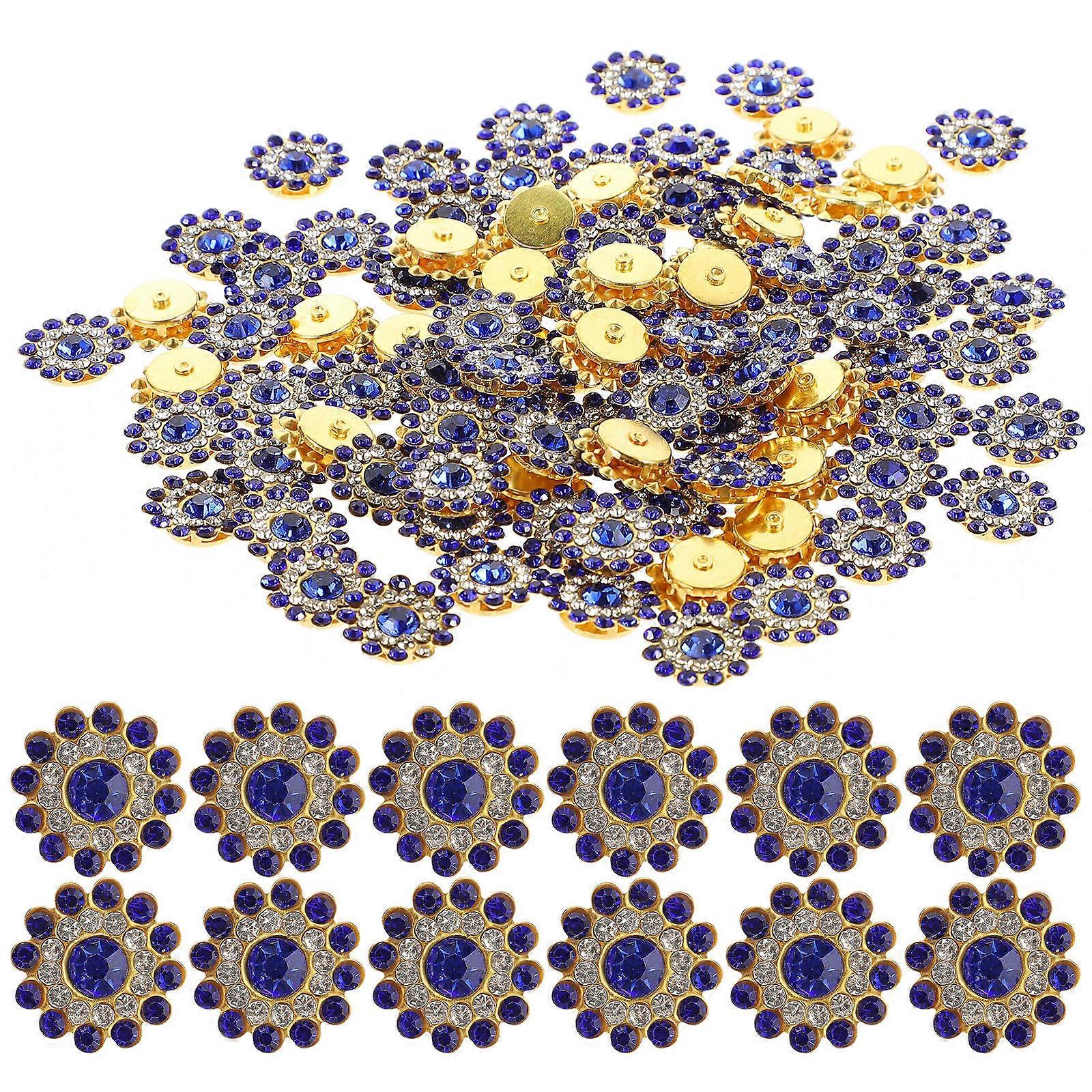 Rhinestone Embellishments Flatback Decoration for Craft Making 3Pcs 1 Bag