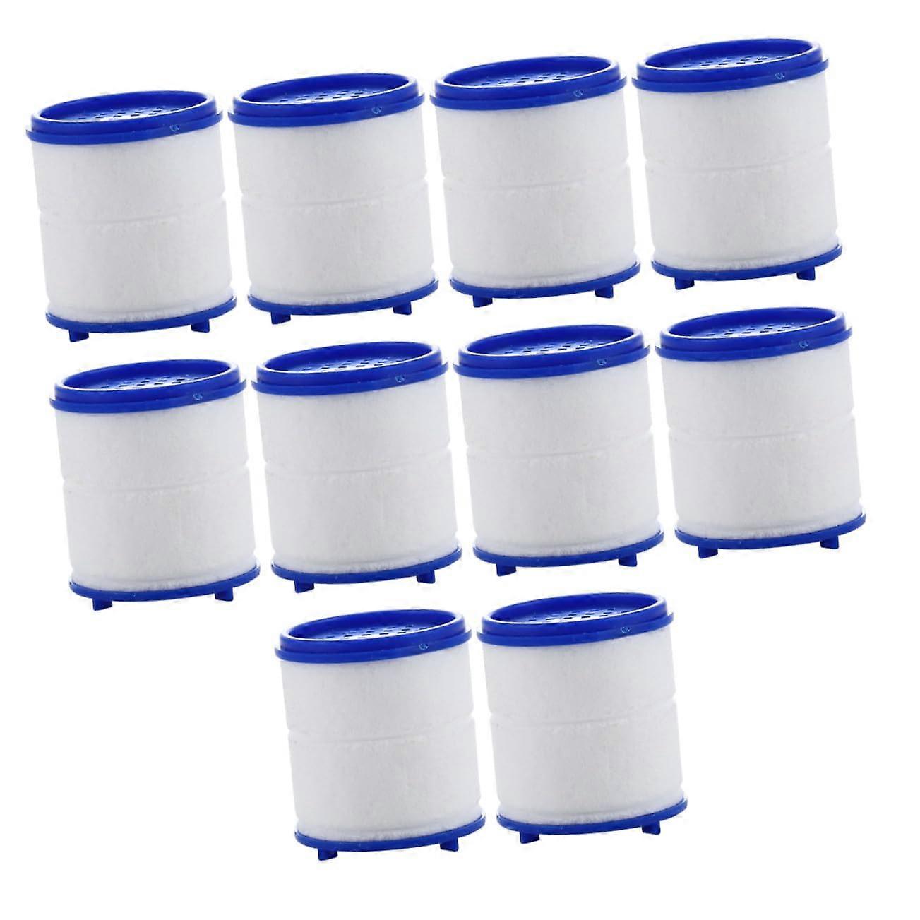 Bath Filter Replacement Elements Cotton Filter Shower Head Water Softener 10Pack Pressure Sediment Removal