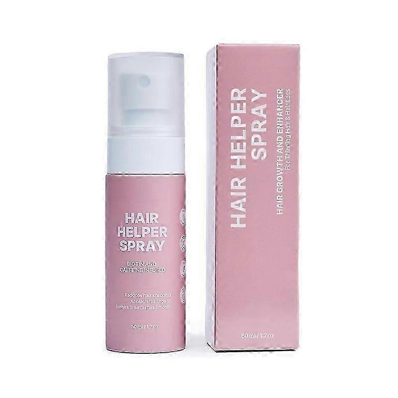 Spray Hair Helper, Spray Do Wzrostu Hair Helper, Naprawa Naturalnych Przerzedzonych Włosów, Pozwól Włosom Rosnąć I Zagęścić Dla Rzadkich Włosów 50 ml