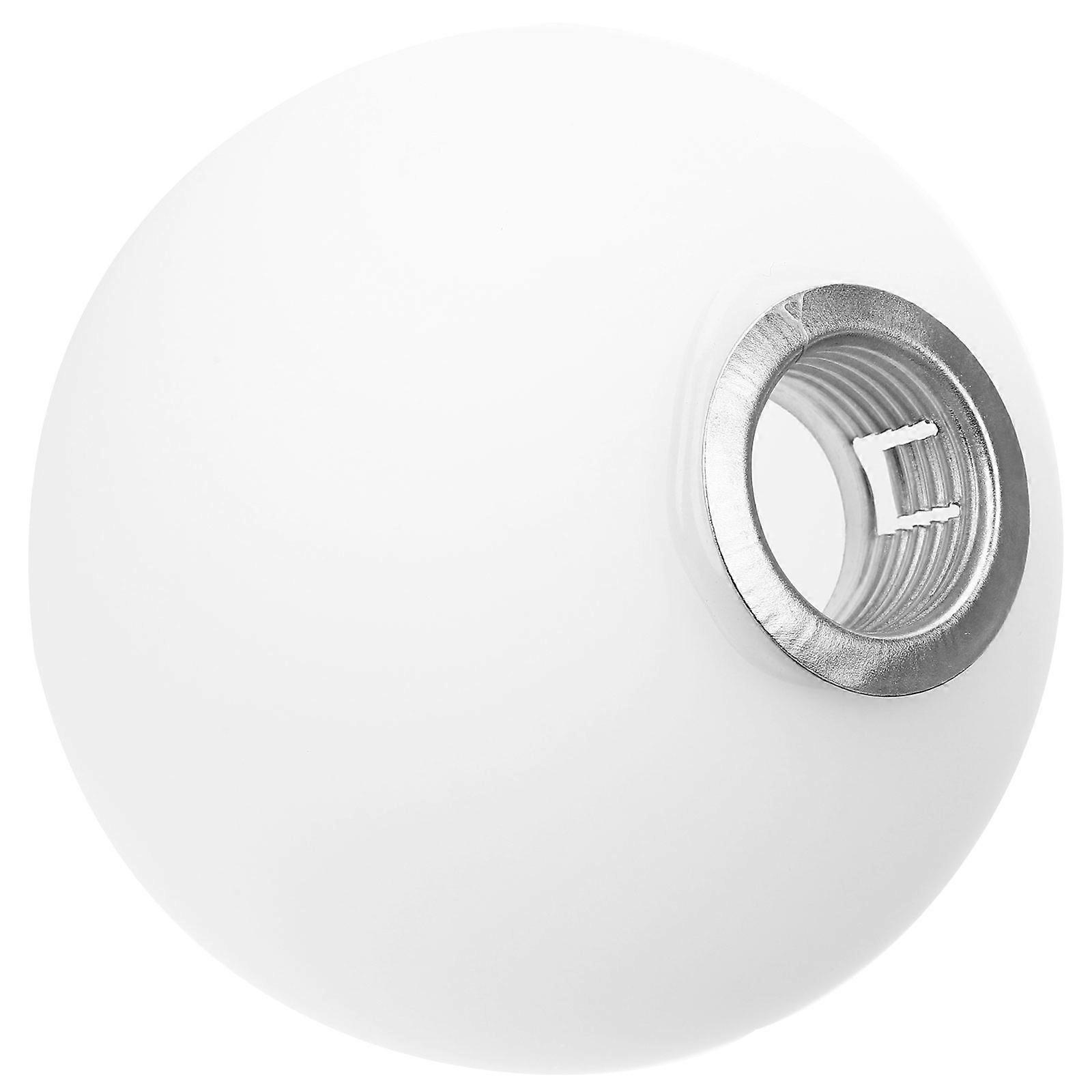 White Glass Globe Lamp Shade For Modern Style Home Hotel Lighting Decoration 8.00X8.00X8.00CM 1Pack