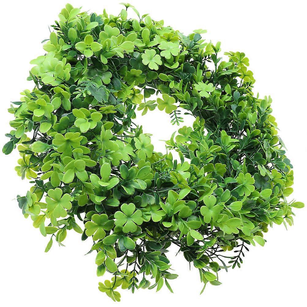 Wreath Pendant for Decor St. Patrick's Day 2Pcs Garland