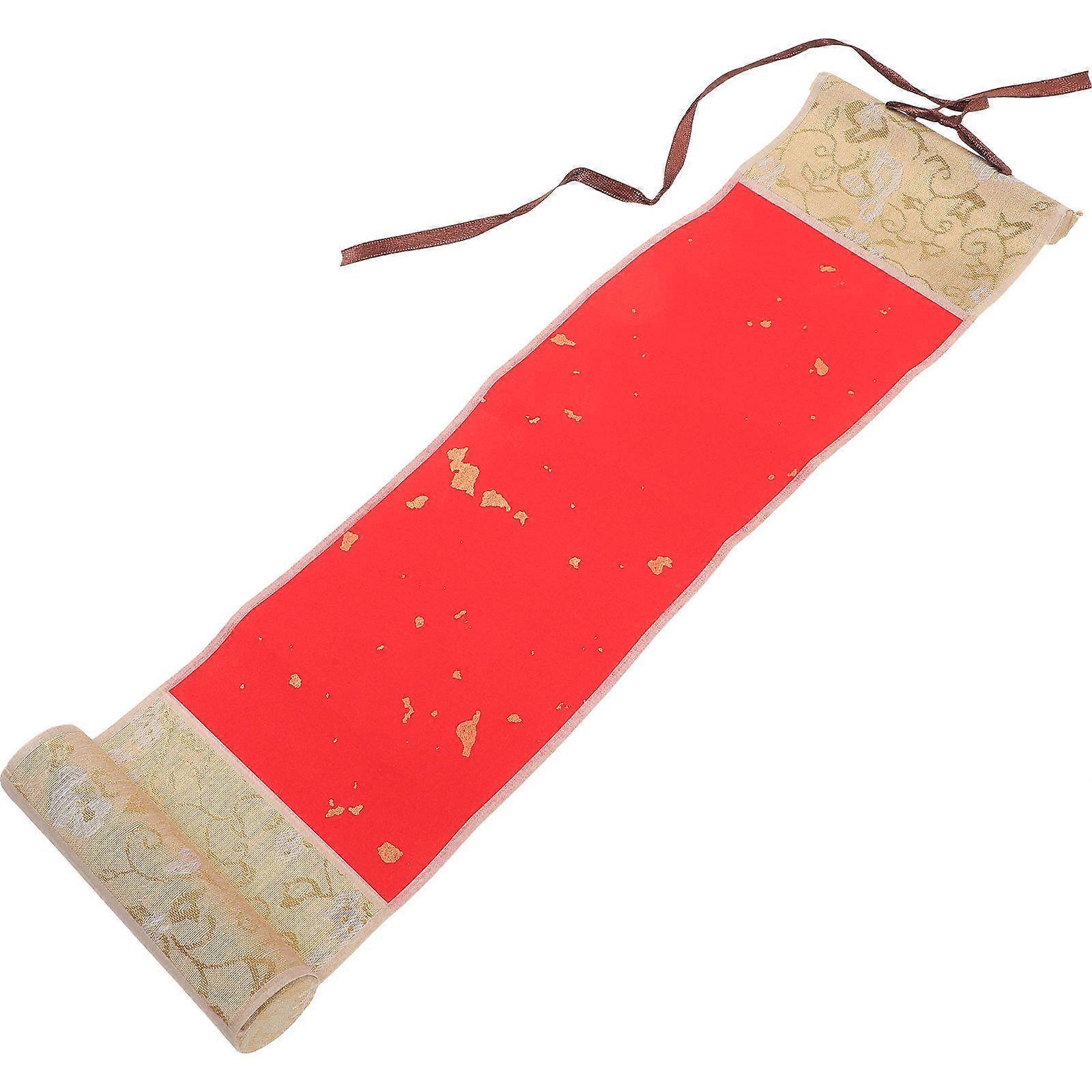 3Pcs Blank Scroll For Painting Suitable For Calligraphy Enthusiasts Art Exhibition And Home Decoration Zen Style