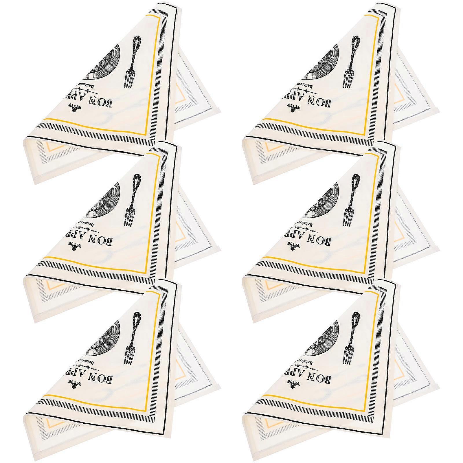 Decorative Cloth Place Mats for Dining Table Plate Pads 30Pcs Pack