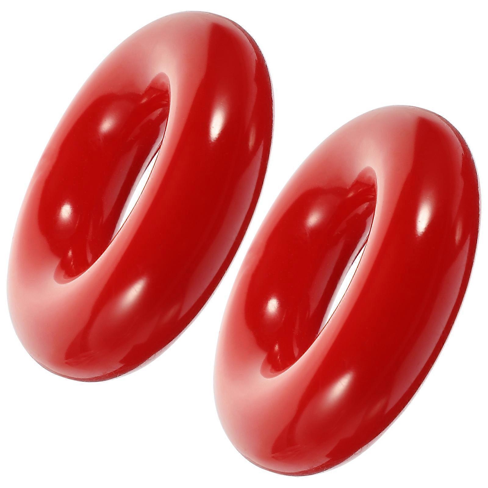 Golfing Weighted Iron Training Rings for Swing Practice 10Pcs Red Durable