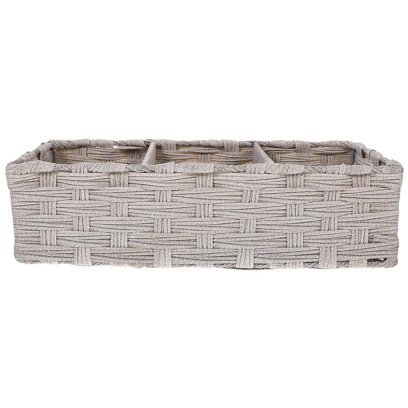 Versatile Storage Box for Storage 2Pcs Rectangular Decorative Container