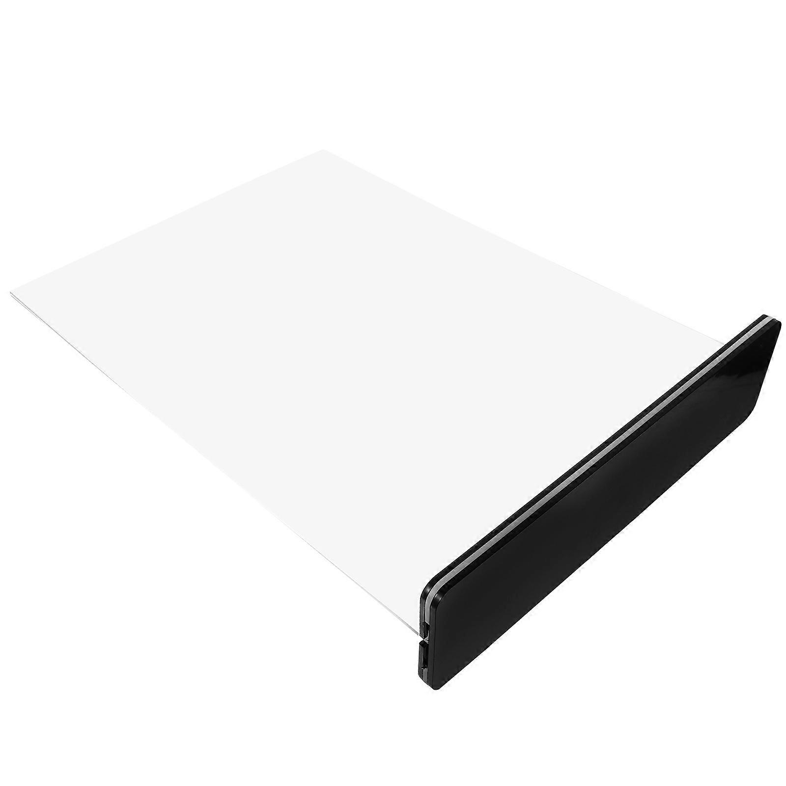 Transparent Menu Display Stand Poster Holder Acrylic Design For Office Home Advertising 21X5.6CM Two Pcs