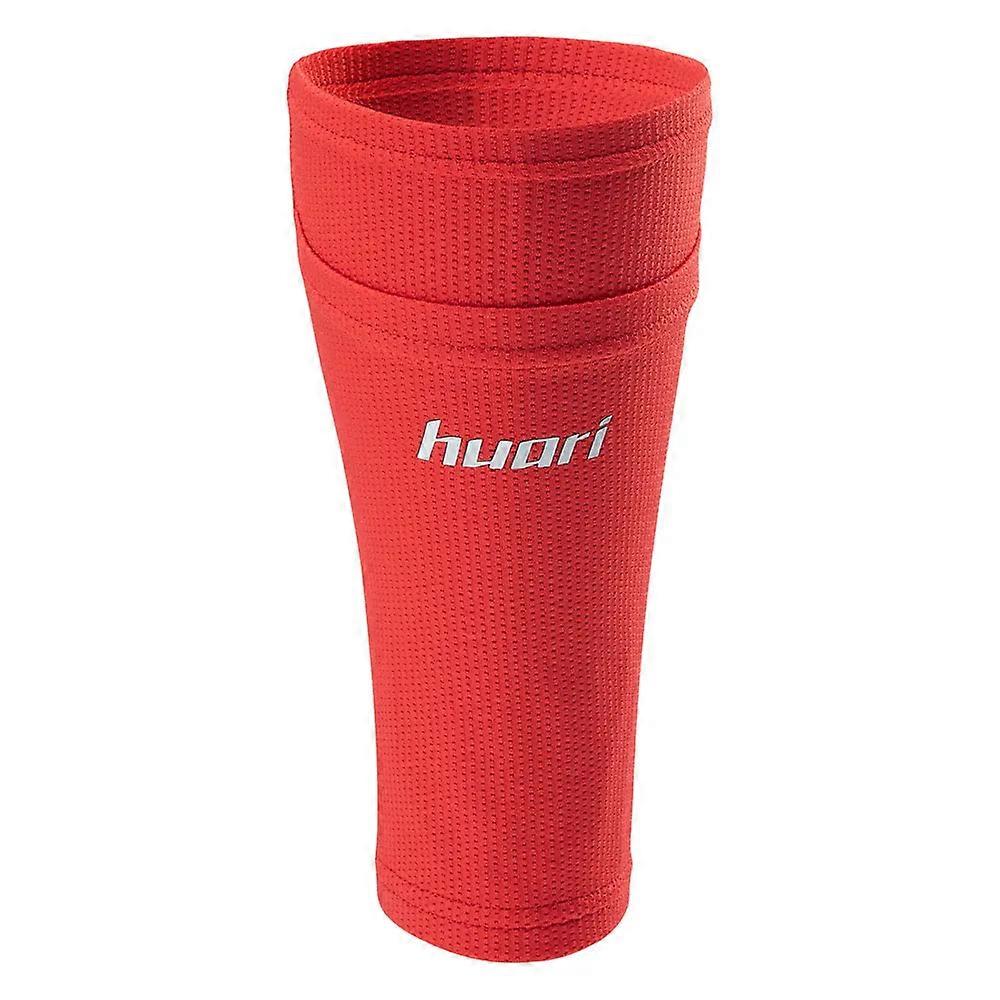 Espinilleras con logo Huari Guele