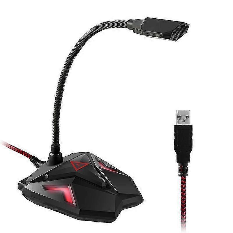 G55 Capacitive Gaming Microphone with LED Indicator(Black) 2025