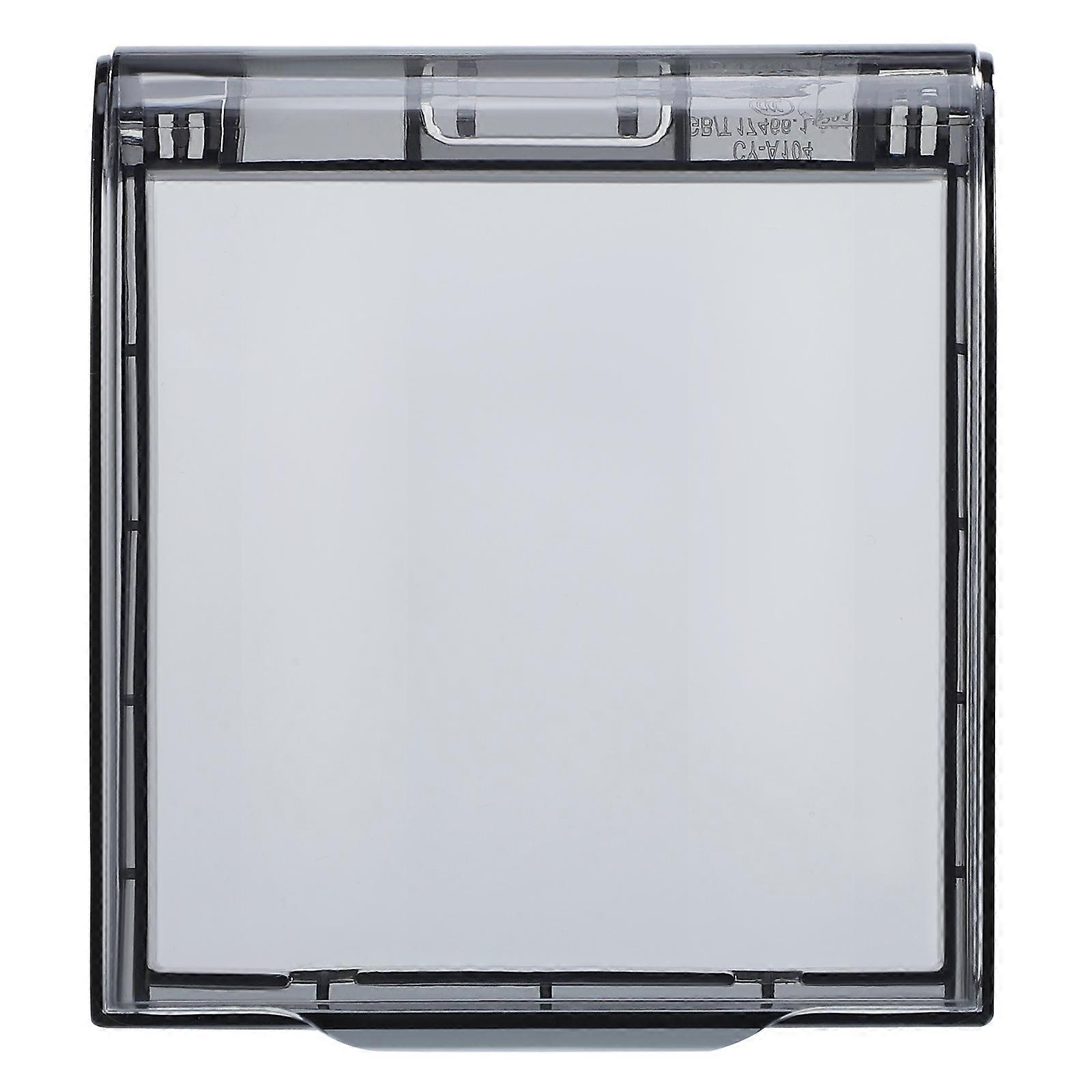 Protective Outlet Cover Grey Plastic for Electrical Socket 4Pcs Pack