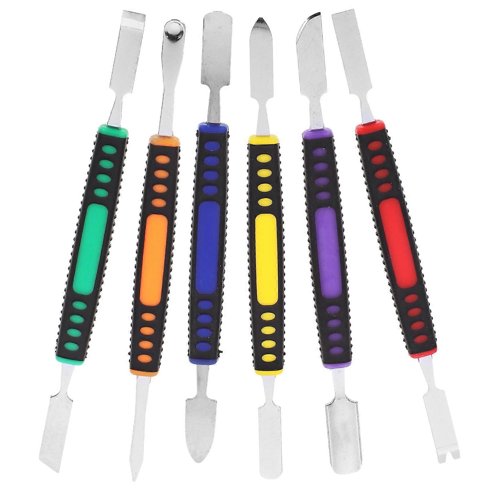 Prying Bar Stainless Steel Opener for Repairing 2Pcs Durable Crowbar Set