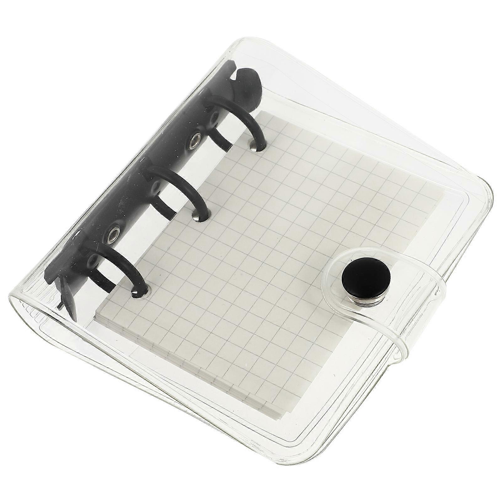 Transparent Coil Note Pad for Home Use 6Sets Mini Memo Notebooks